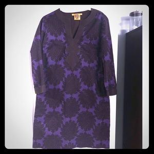 Tory Burch lightweight cotton tunic dress.